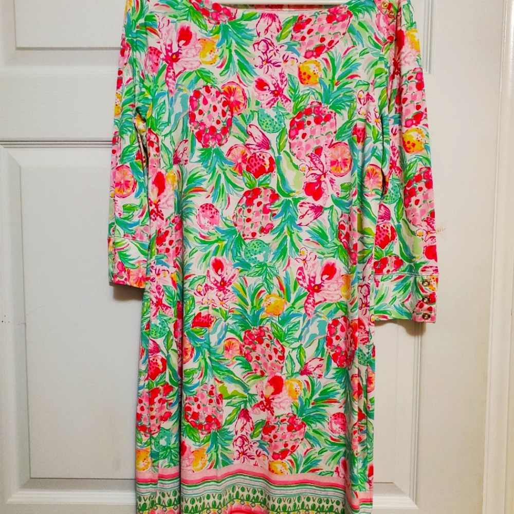 Lily Pulitzer multi color dress worn once.